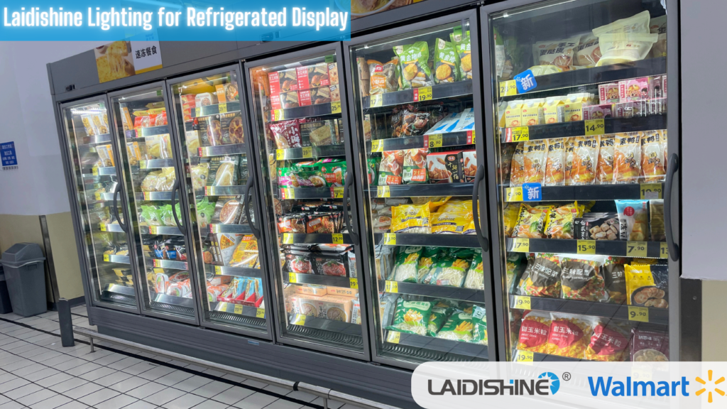 Iluminación Laidisine para exhibición refrigerada