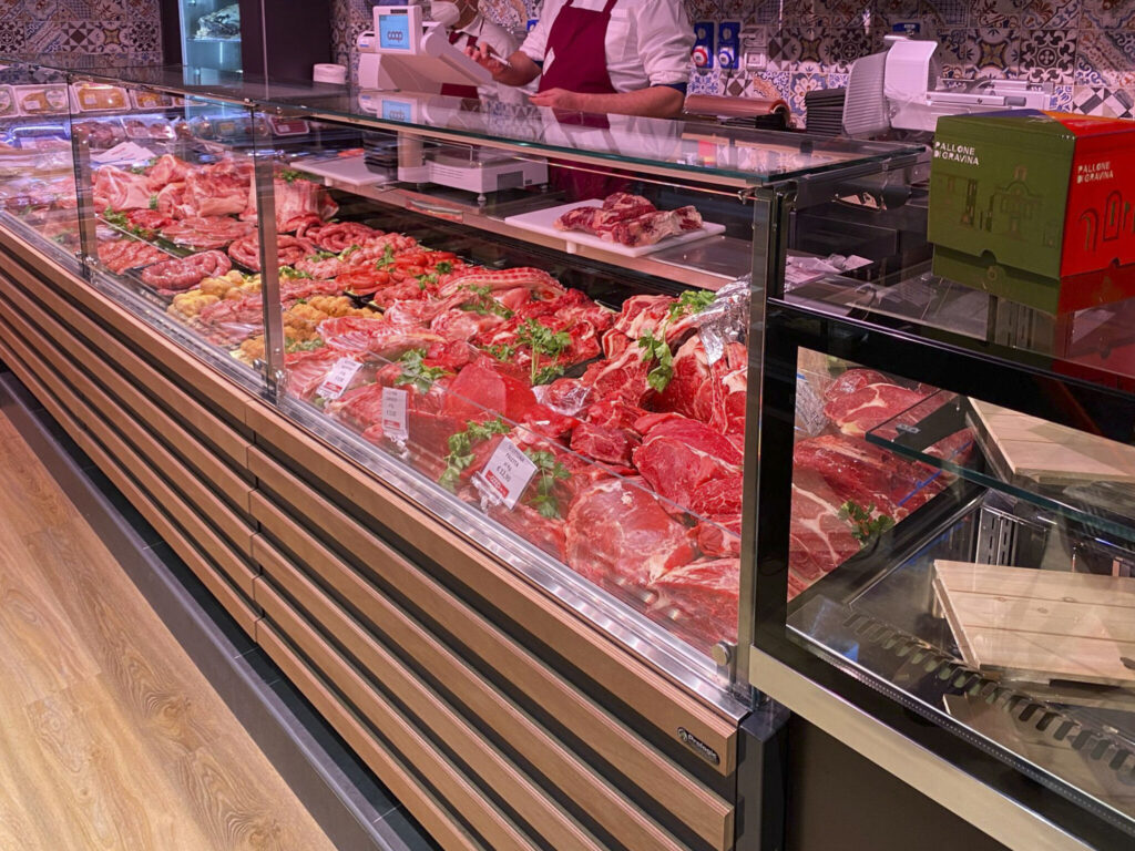 Carne Fresca Nel Supermercato